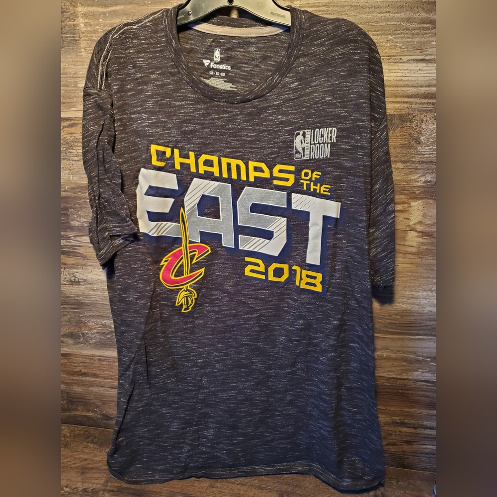 Fanatics Cleveland Cavs Mens Size XL‎ 2018 East Champs  Shirt